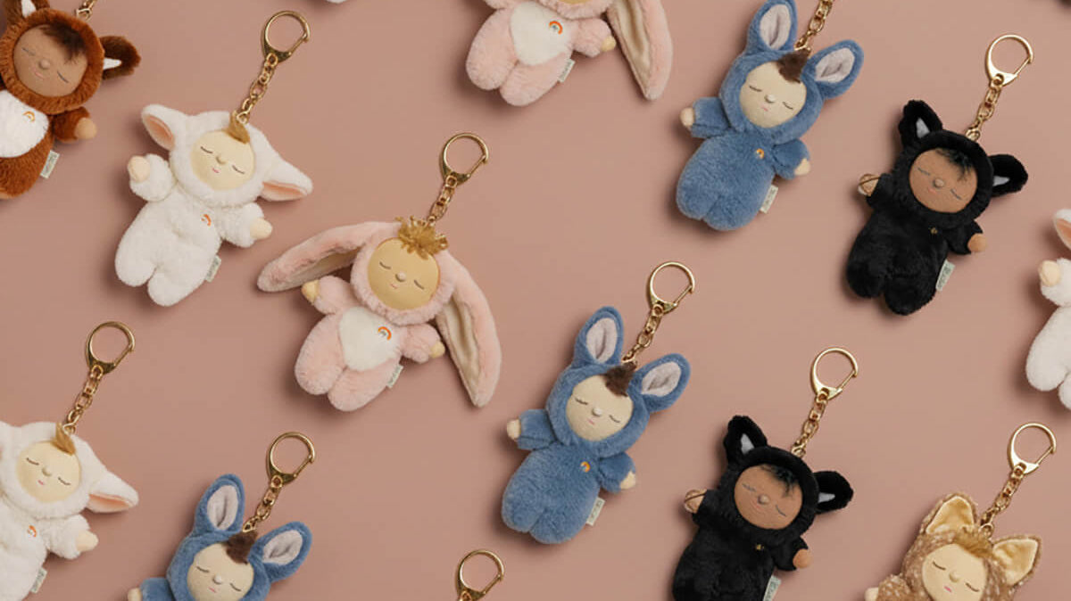 Olli Ella Cozy Dinkum Bag Charms - EXCLUSIVE