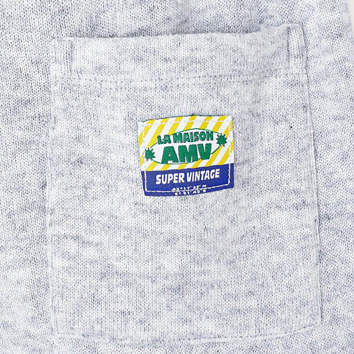 Evona Kid's Shorts in Melange Light Grey by American Vintage