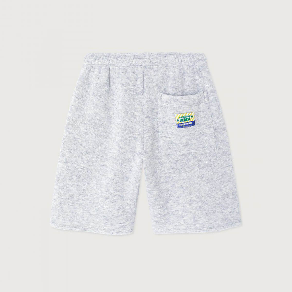Evona Kid's Shorts in Melange Light Grey by American Vintage