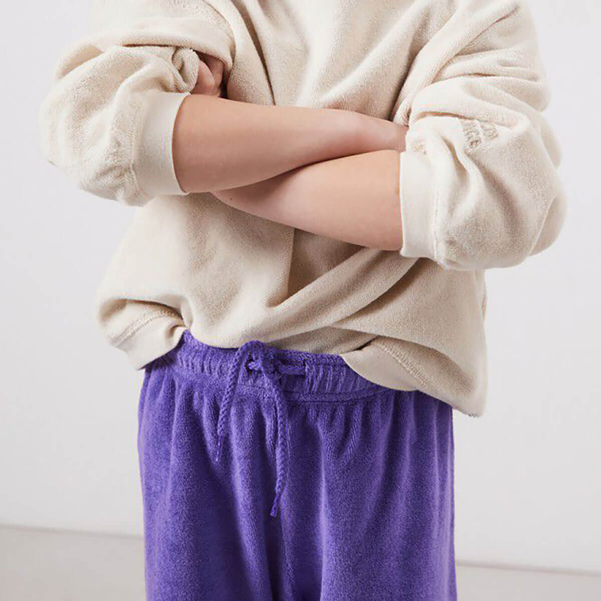 Fuxow Kid's Shorts in Purple by American Vintage