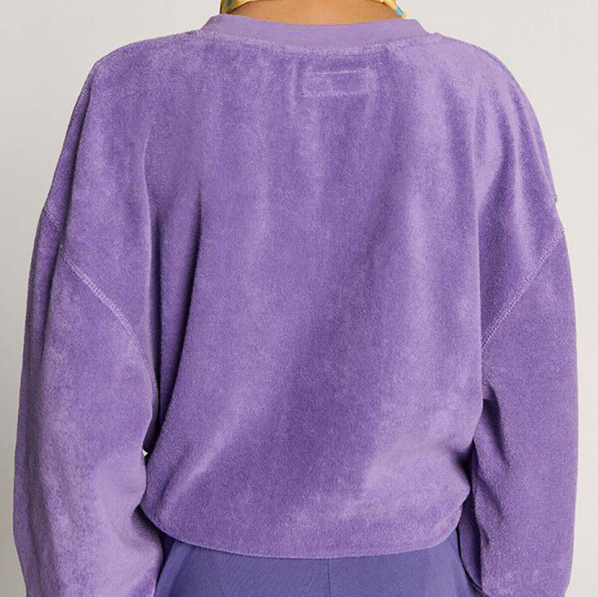 Fuxow Kid's Sweatshirt in Purple by American Vintage