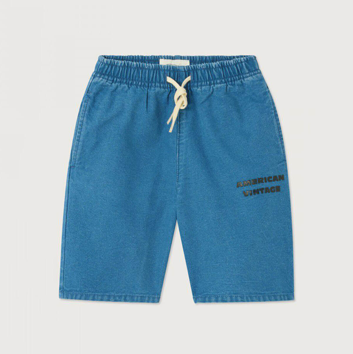 Comow Kid's Shorts in Stone Blue by American Vintage