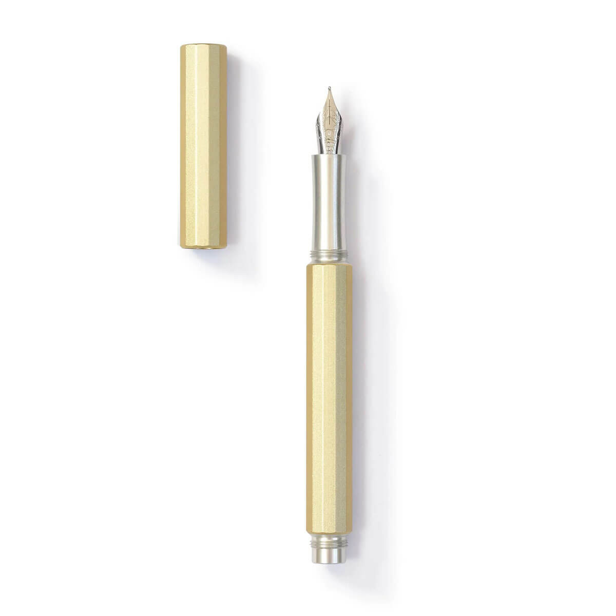 Aspect Fountain Pen in Gold Lustre by Andhand