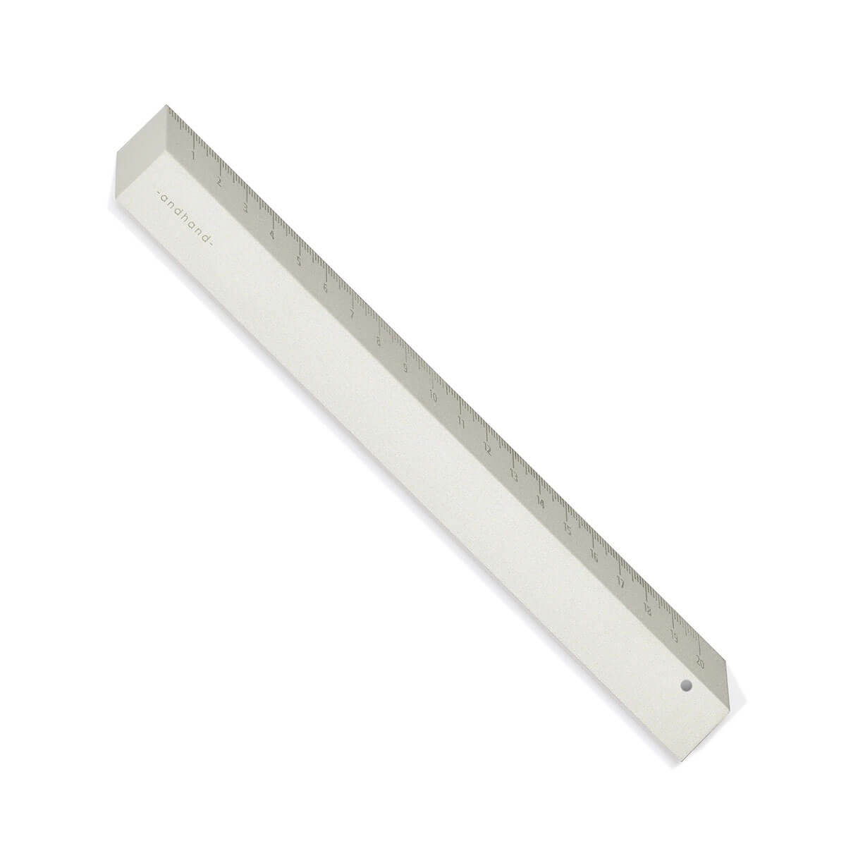 Illusion Ruler in Silver Lustre by Andhand