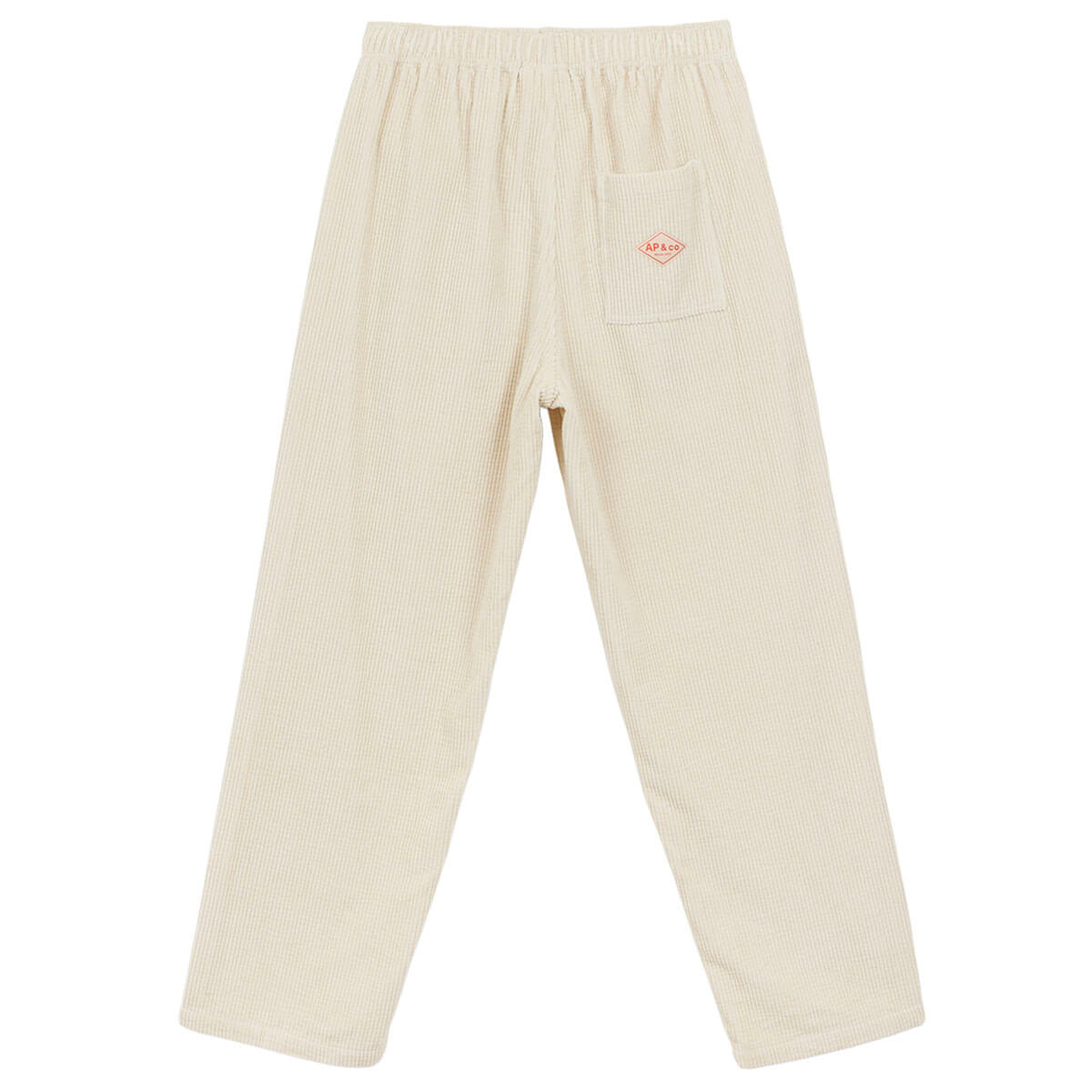Corduroy Trousers in Ecru by A.P Womenswear