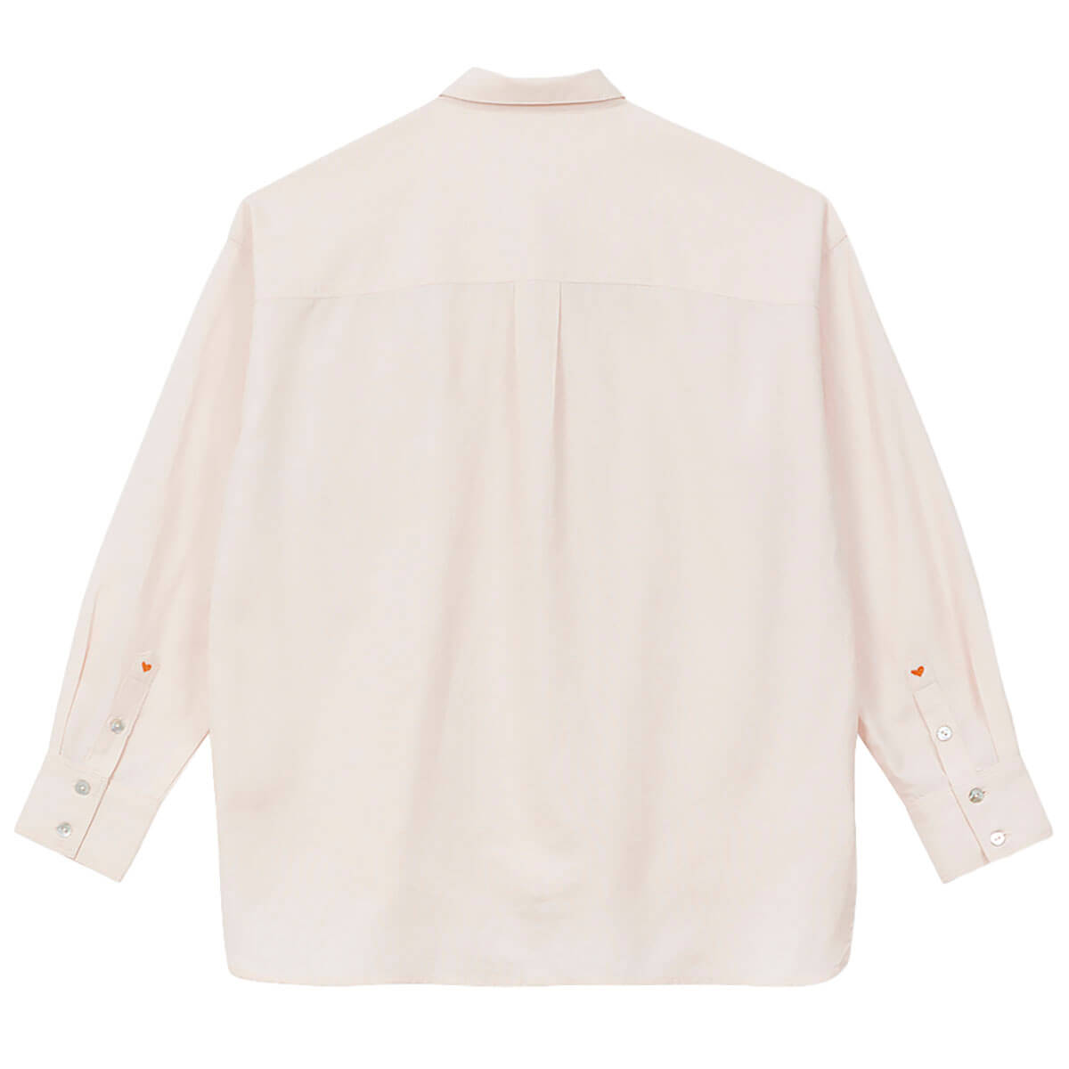 Plain Voile Shirt in Powder by A.P Womenswear