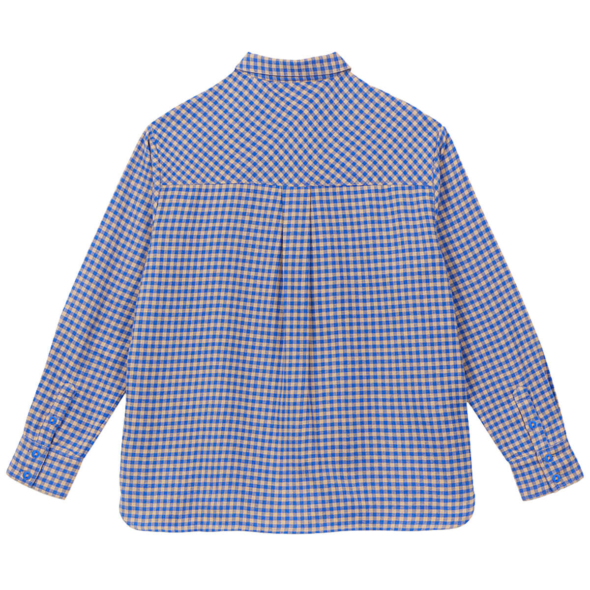 Vichy Shirt in Cobalt by A.P Womenswear