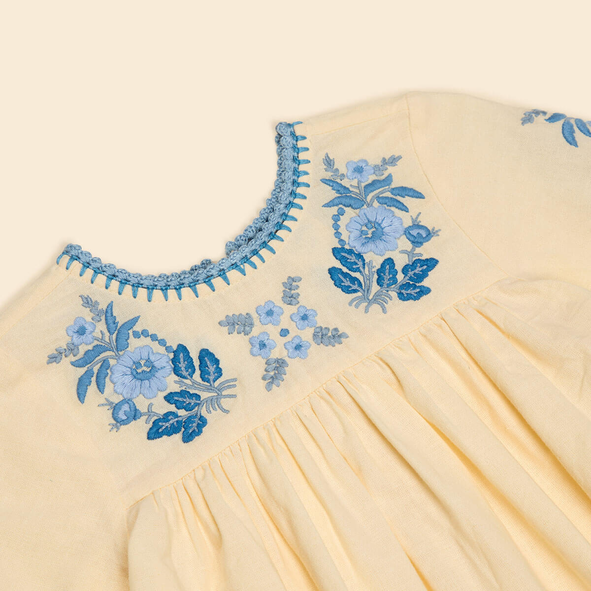 Baby Stevie Romper in Cream by Apolina