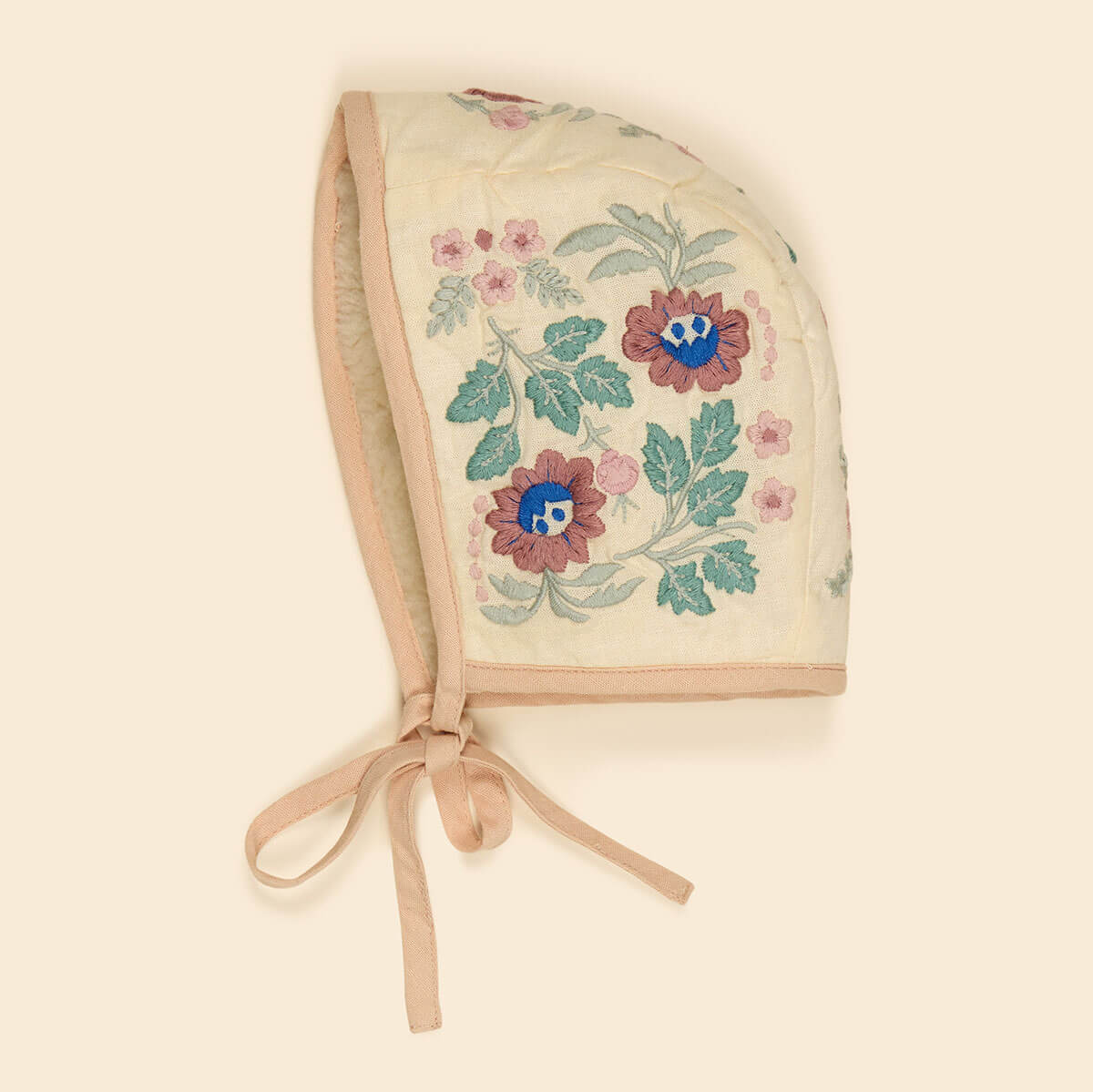 Joni Bonnet in Cream by Apolina