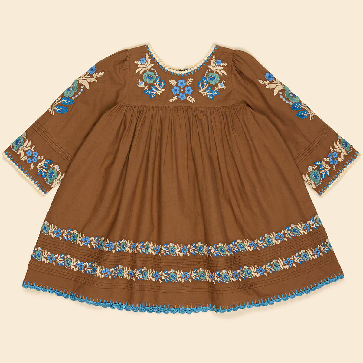 Stevie Dress in Chocolate by Apolina