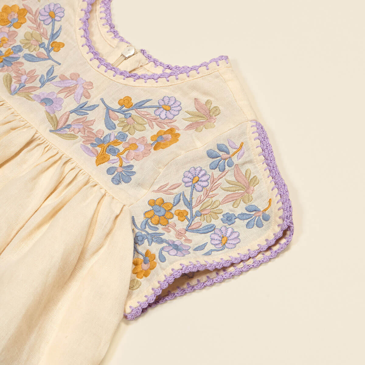 Stevie Blouse in Cream by Apolina