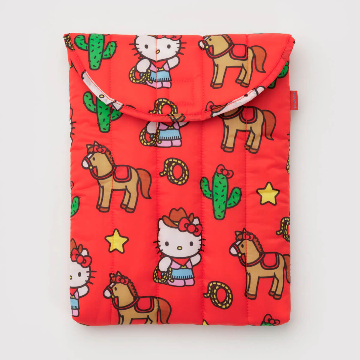 Baggu Puffy Laptop Sleeve Hello Kitty Western 16