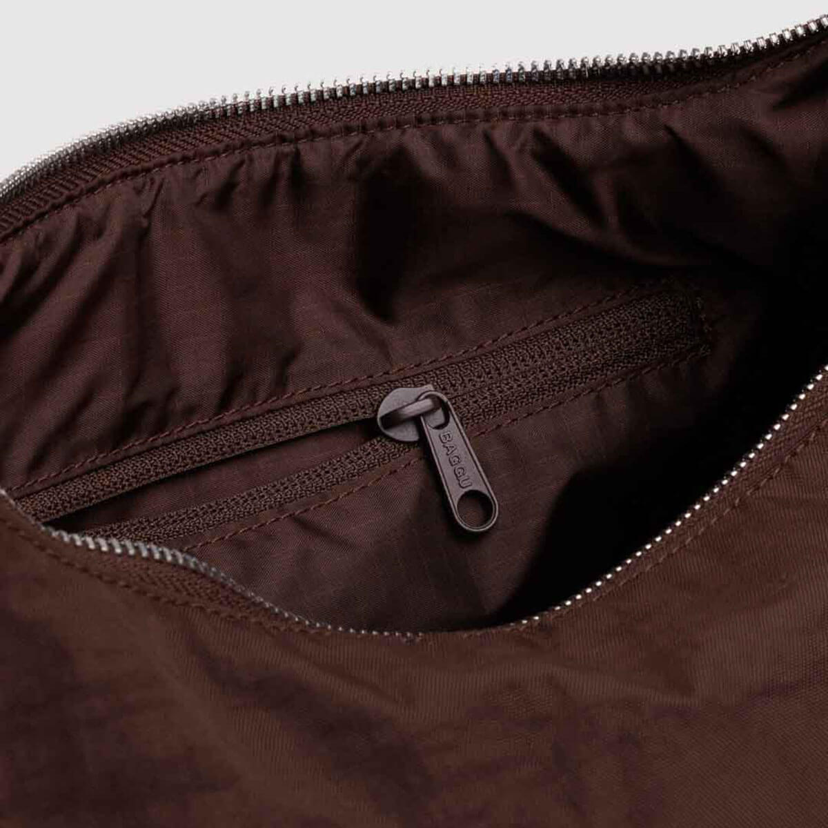 Nylon Meringue Bag in Coffee by Baggu