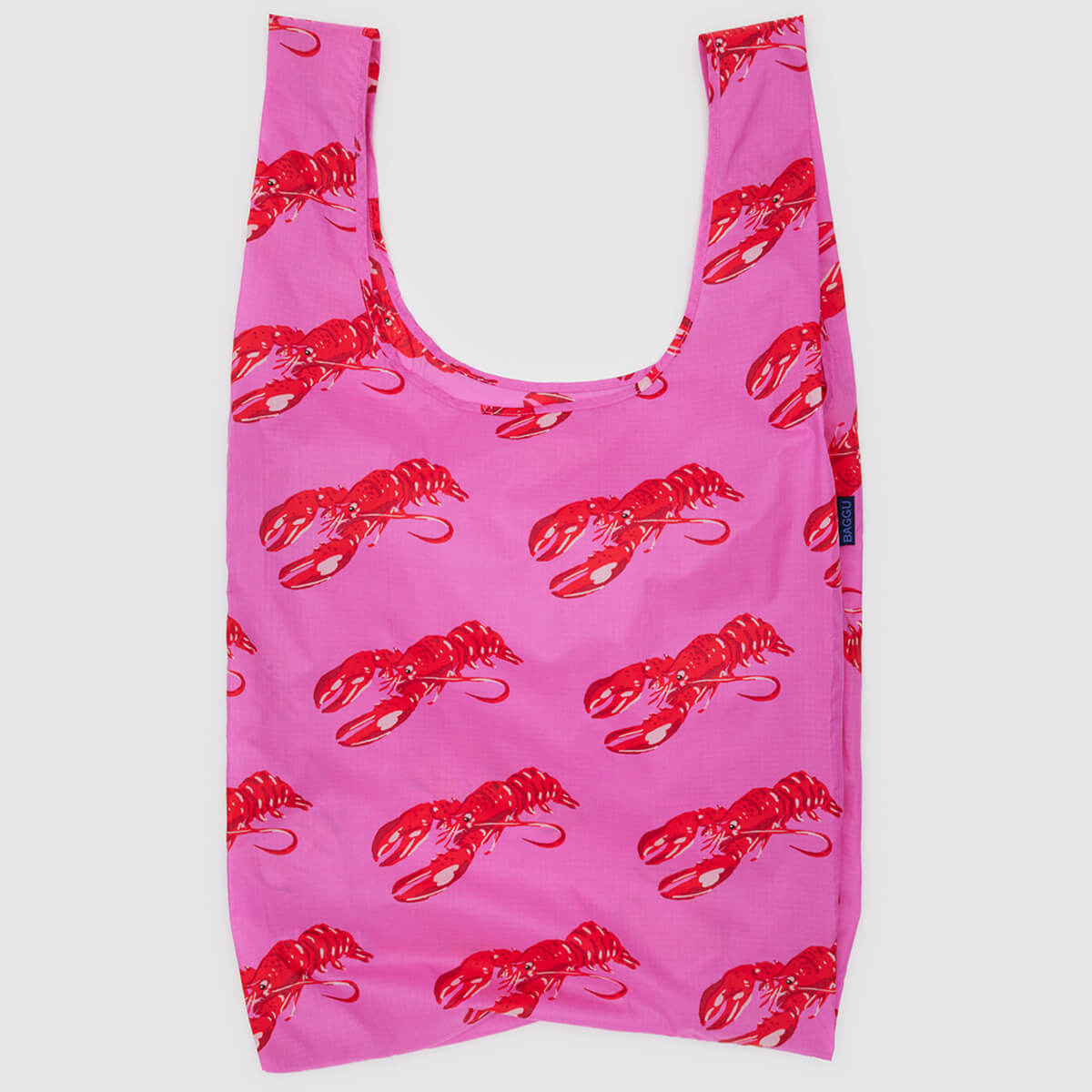 Cotton Duffle Bag - Pink Lobster