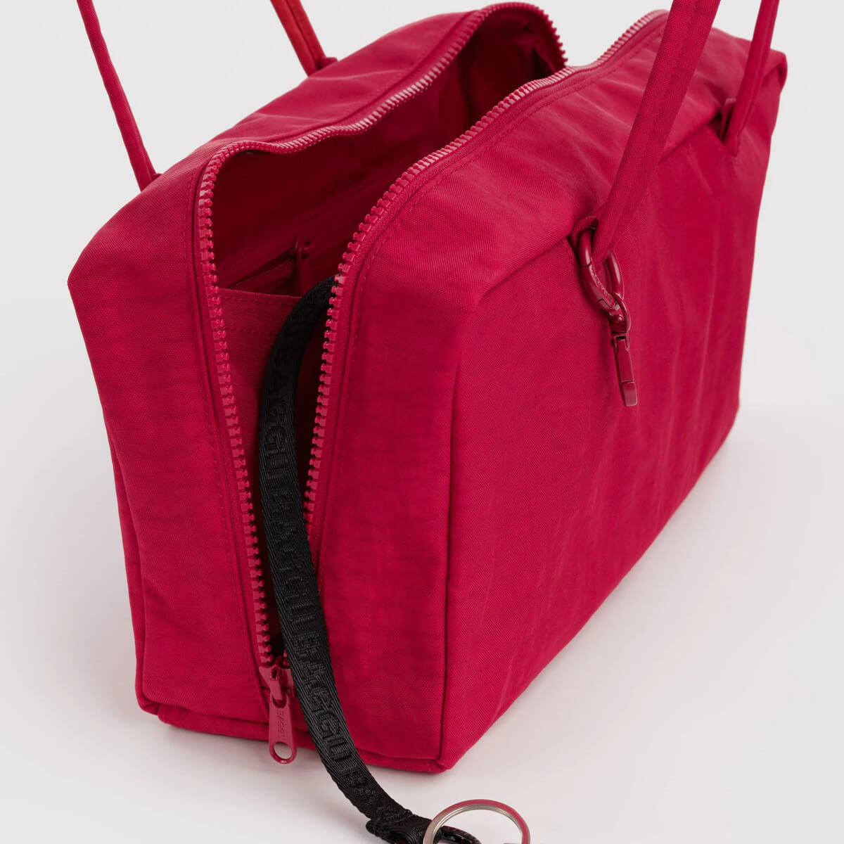 Nylon Bowler Bag in Cherry by Baggu