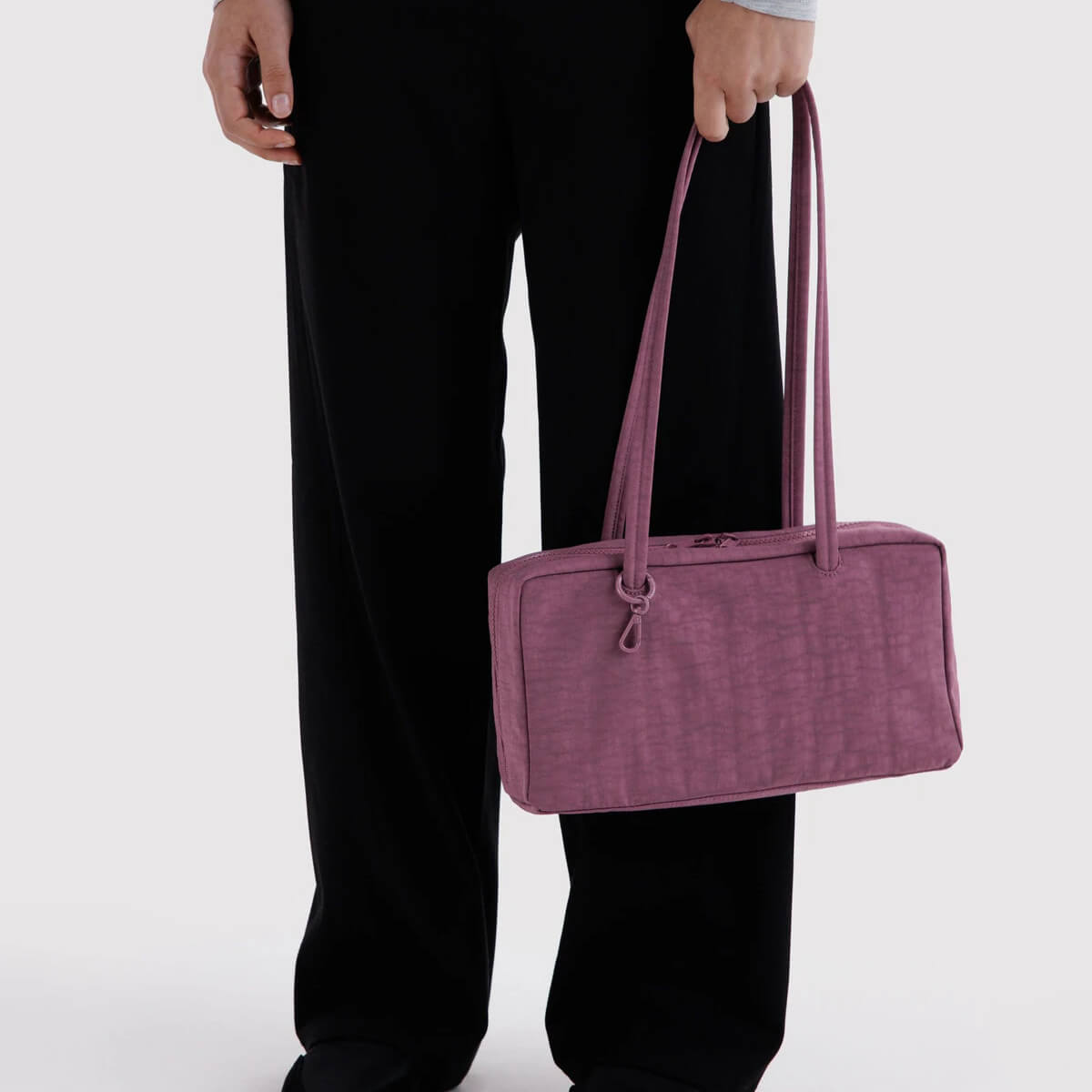 Nylon Bowler Bag in Wild Plum by Baggu
