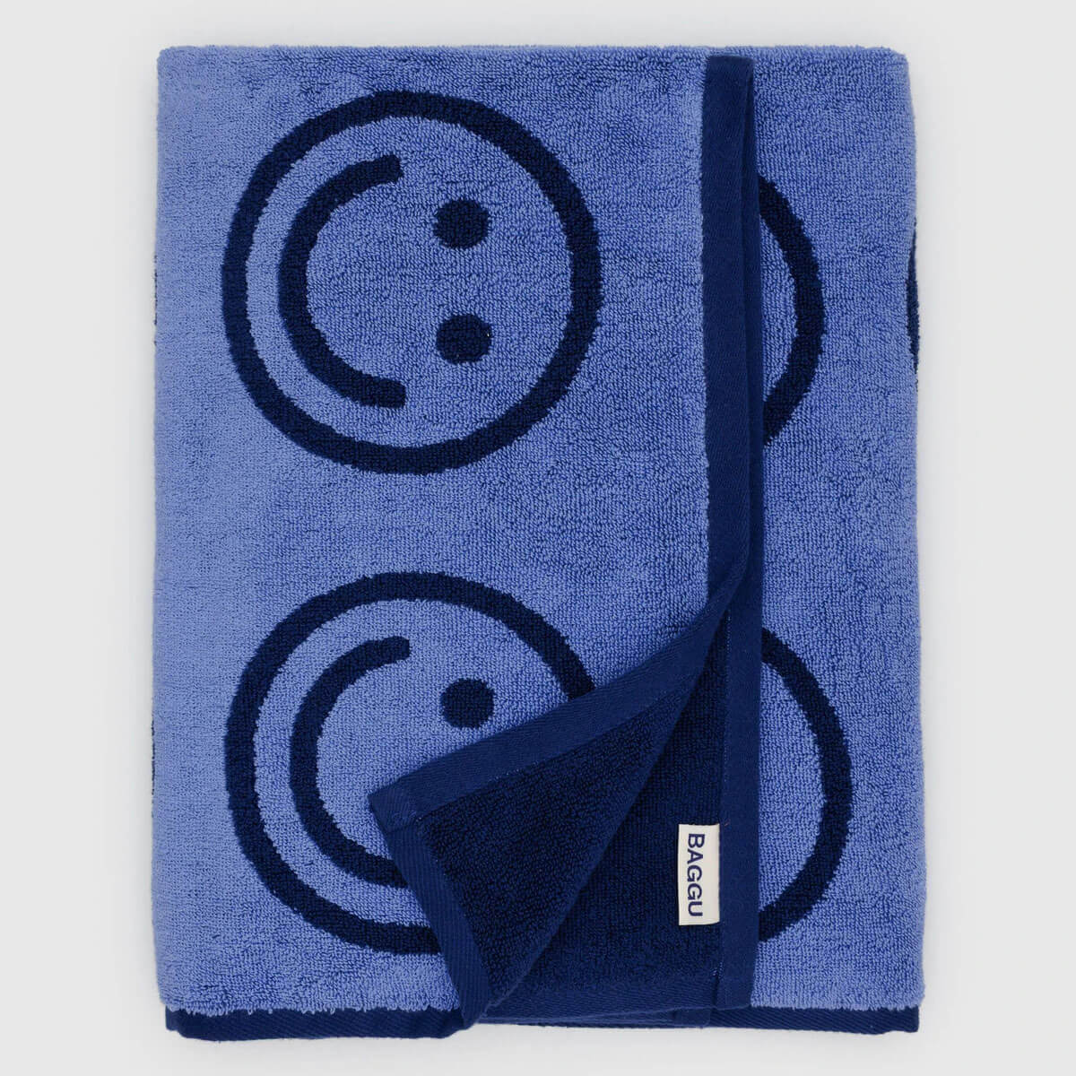 Bath Towel in Happy Blue by Baggu