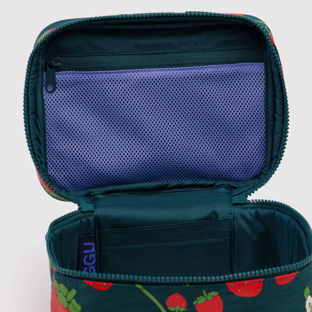 Large Cosmetic Case in Strawberry Blossom by Baggu