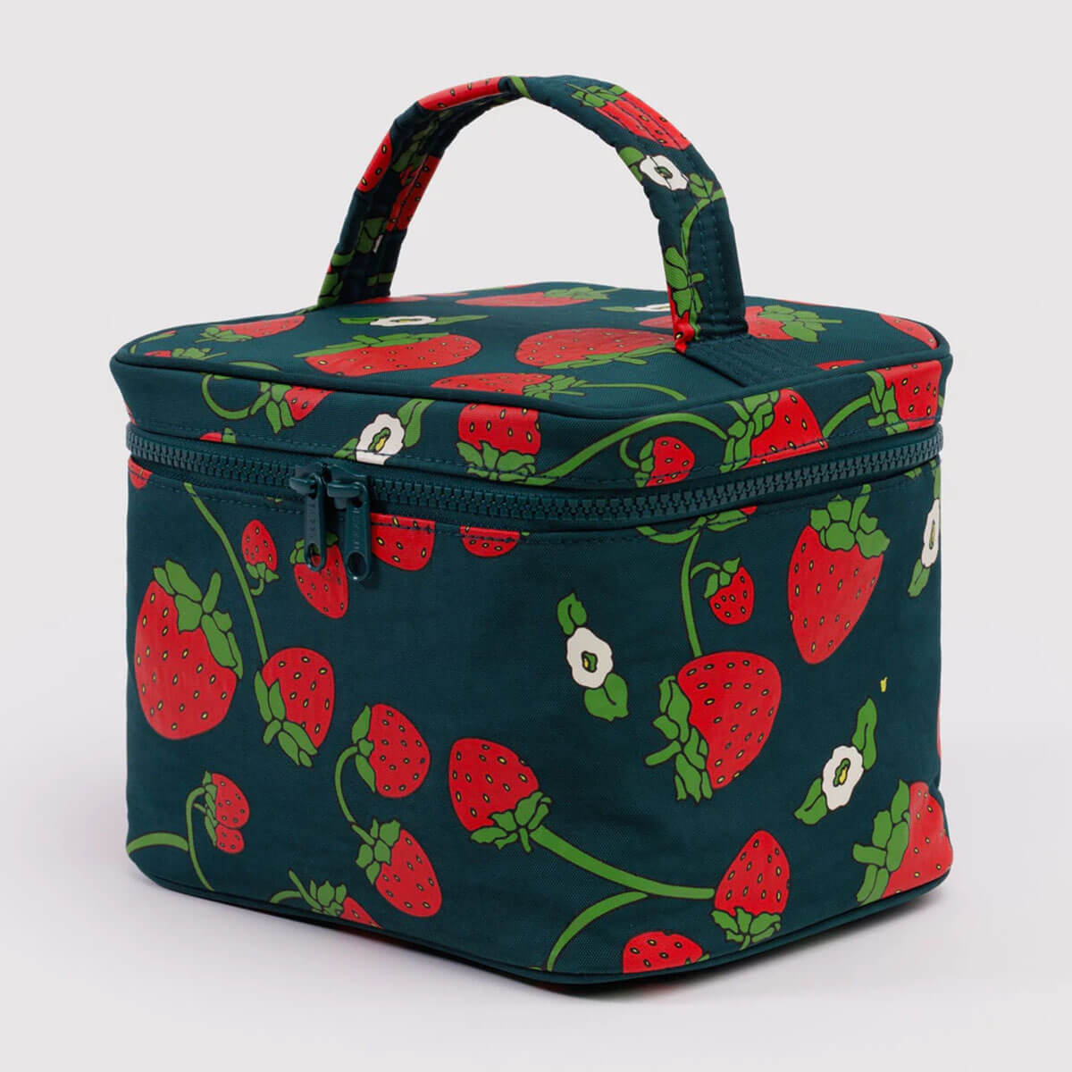 Large Cosmetic Case in Strawberry Blossom by Baggu