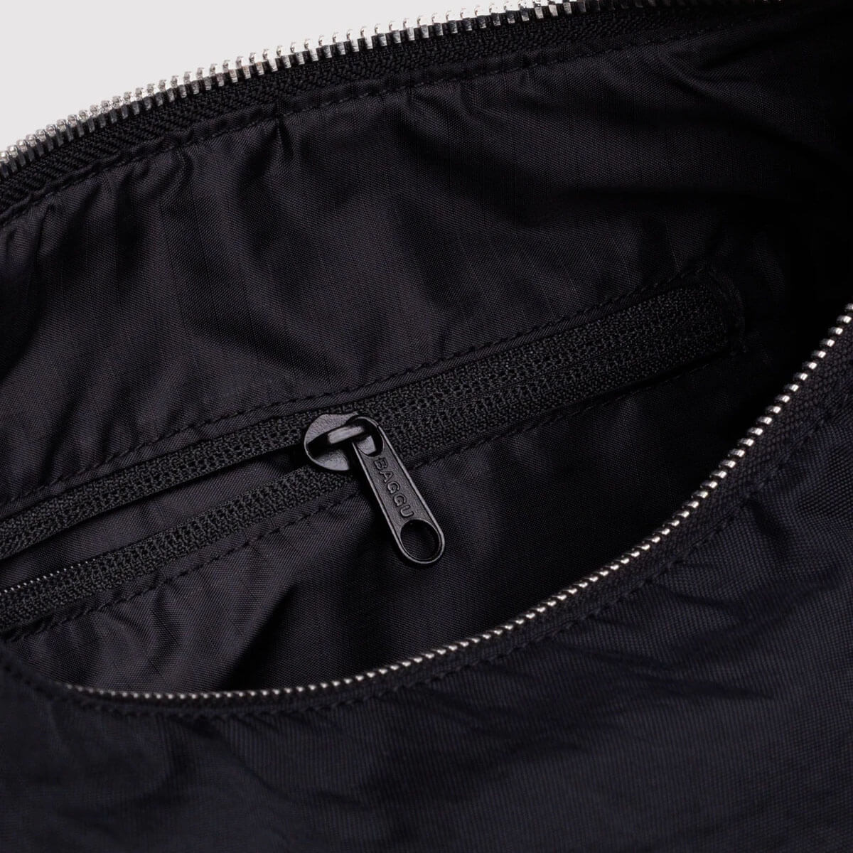 Nylon Meringue Bag in Black by Baggu
