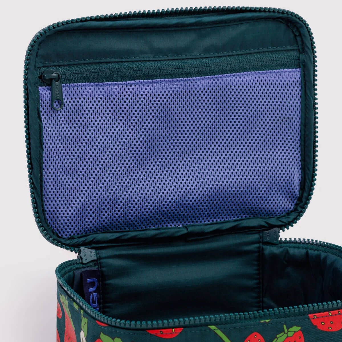 Small Cosmetic Case in Strawberry Blossom by Baggu
