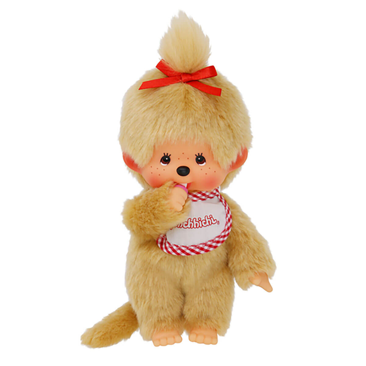 Monchhichi Beige Girl Plush by Sekiguchi