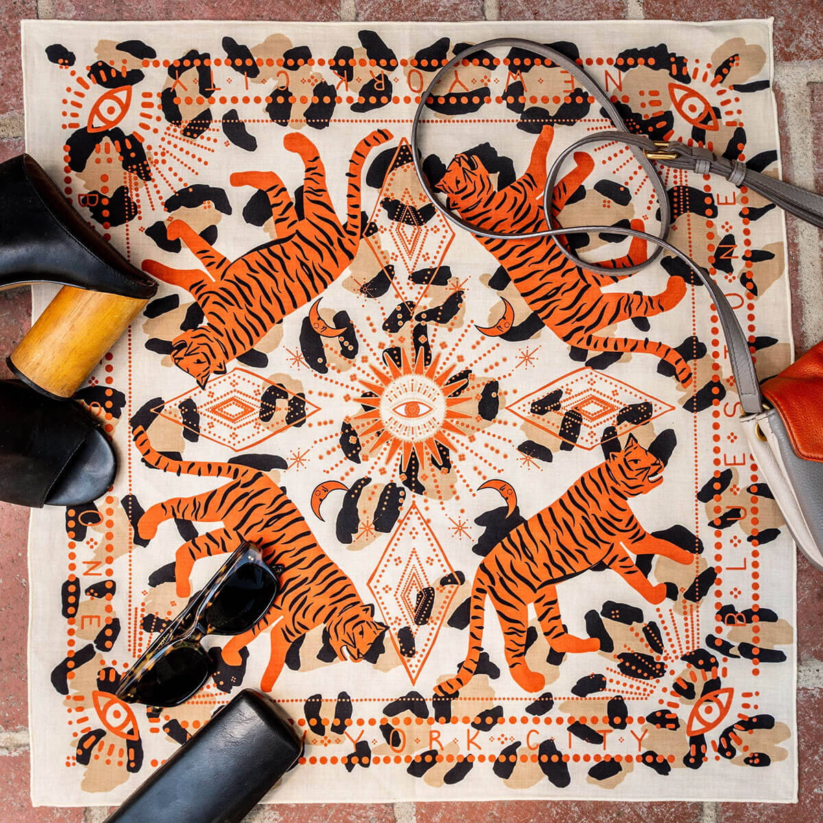 Concrete Jungle Bandana by Bandits Bandanas