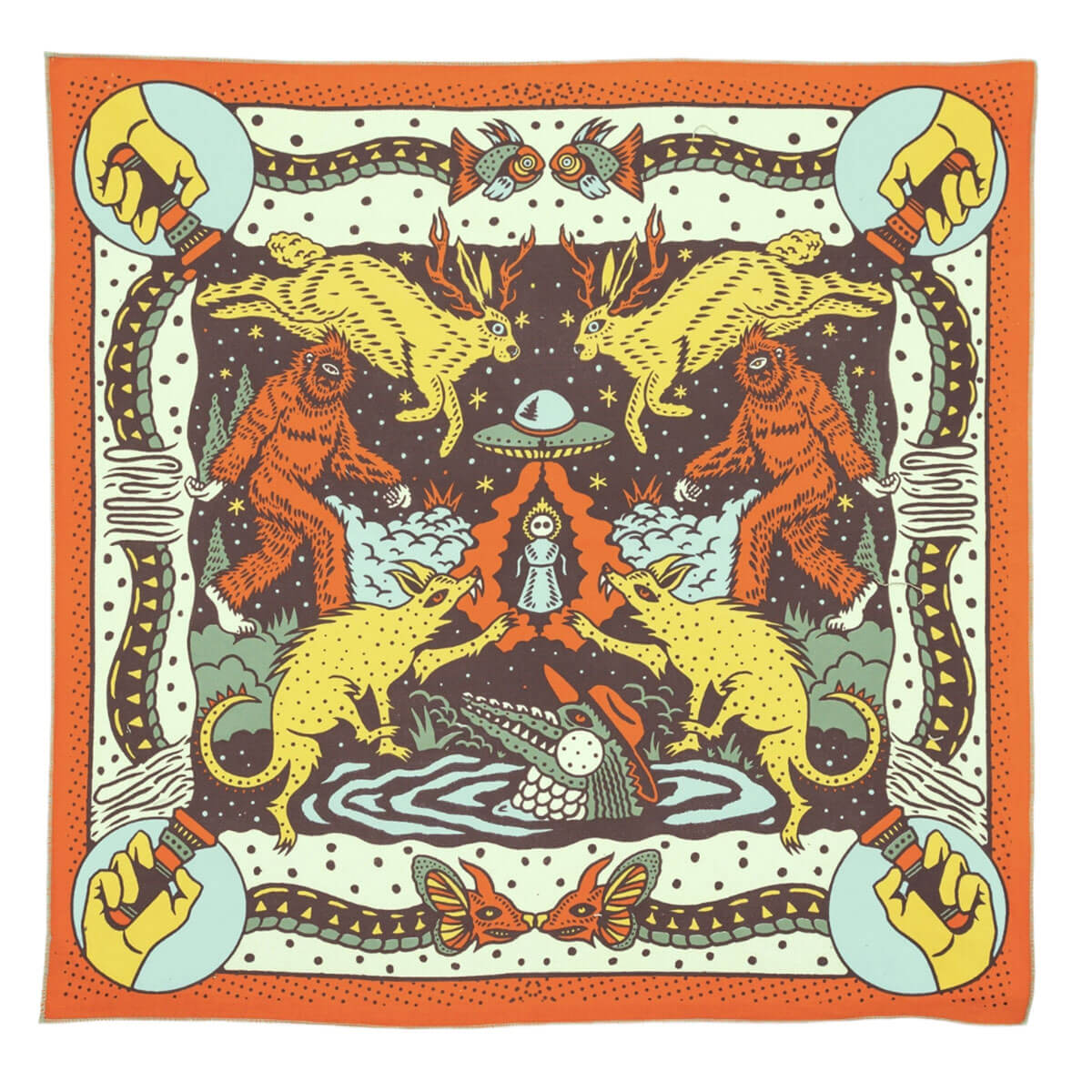 Creatures Of The Night Bandana by Bandits Bandanas