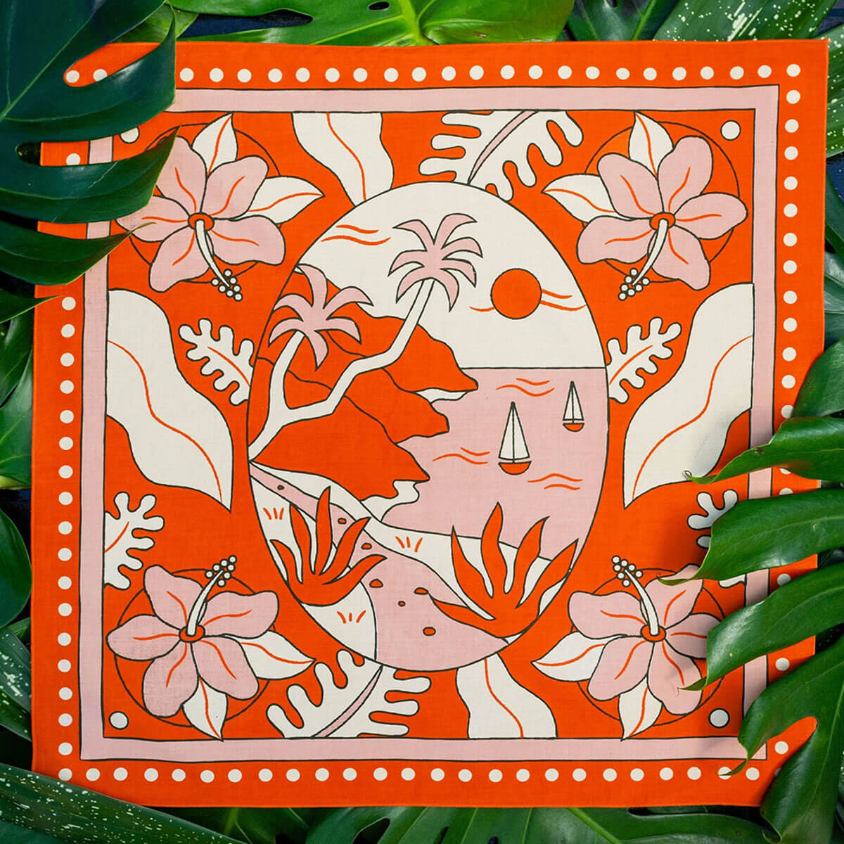Na'Pali Coast Bandana by Bandits Bandanas