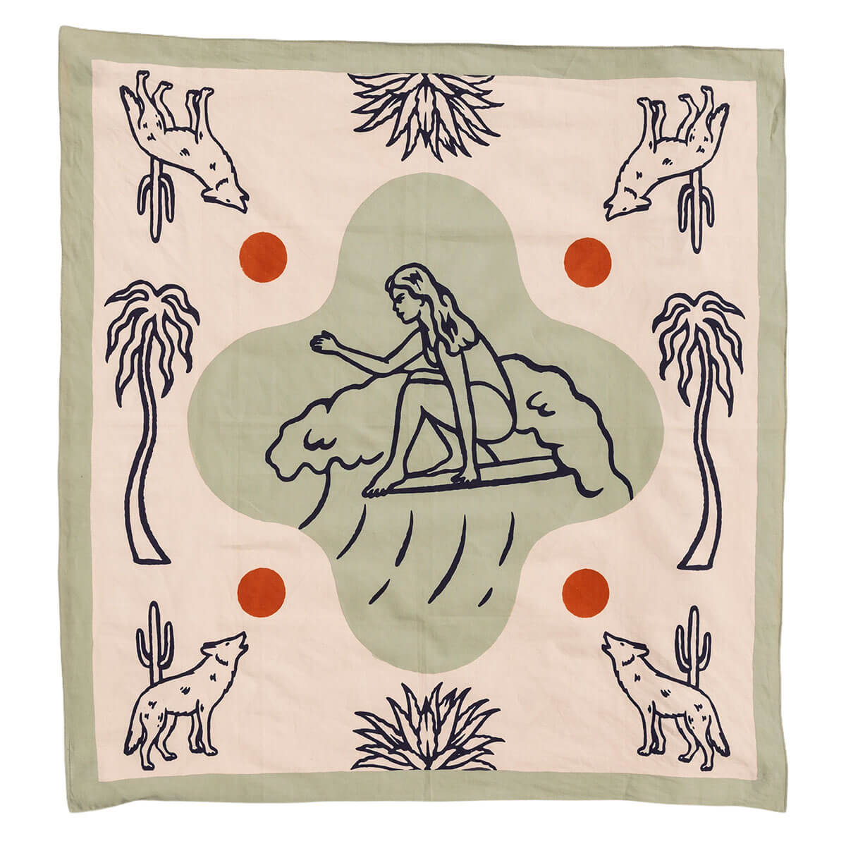Surfing Through Sands Bandana by Bandits Bandanas
