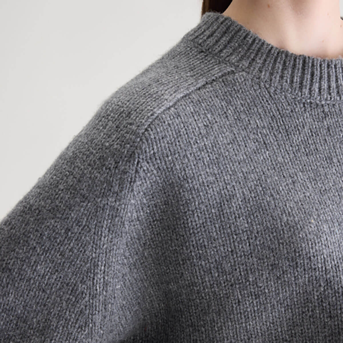 Amecro Sweater in Mid Grey by Bellerose