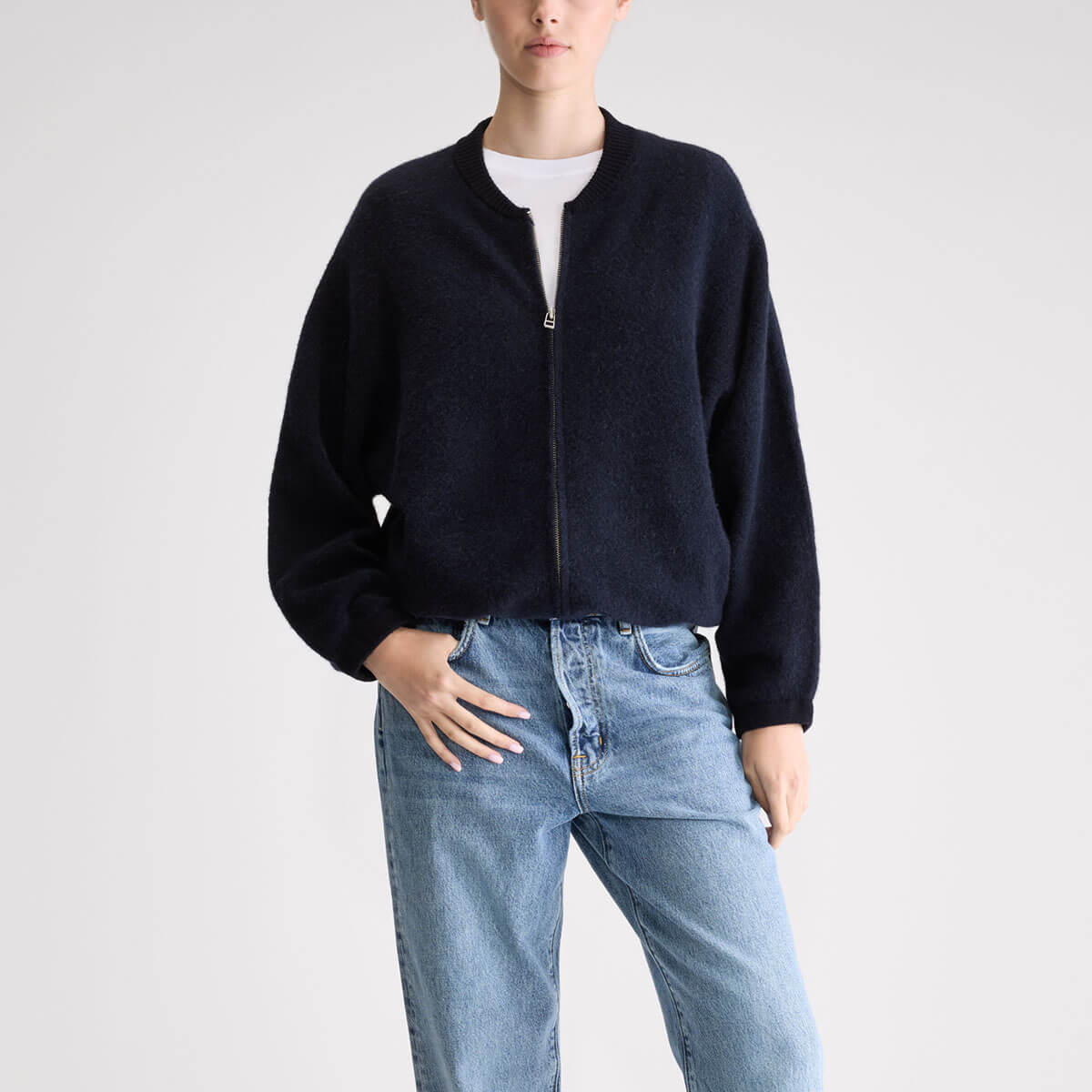 Asedi Cardigan in Navy by Bellerose