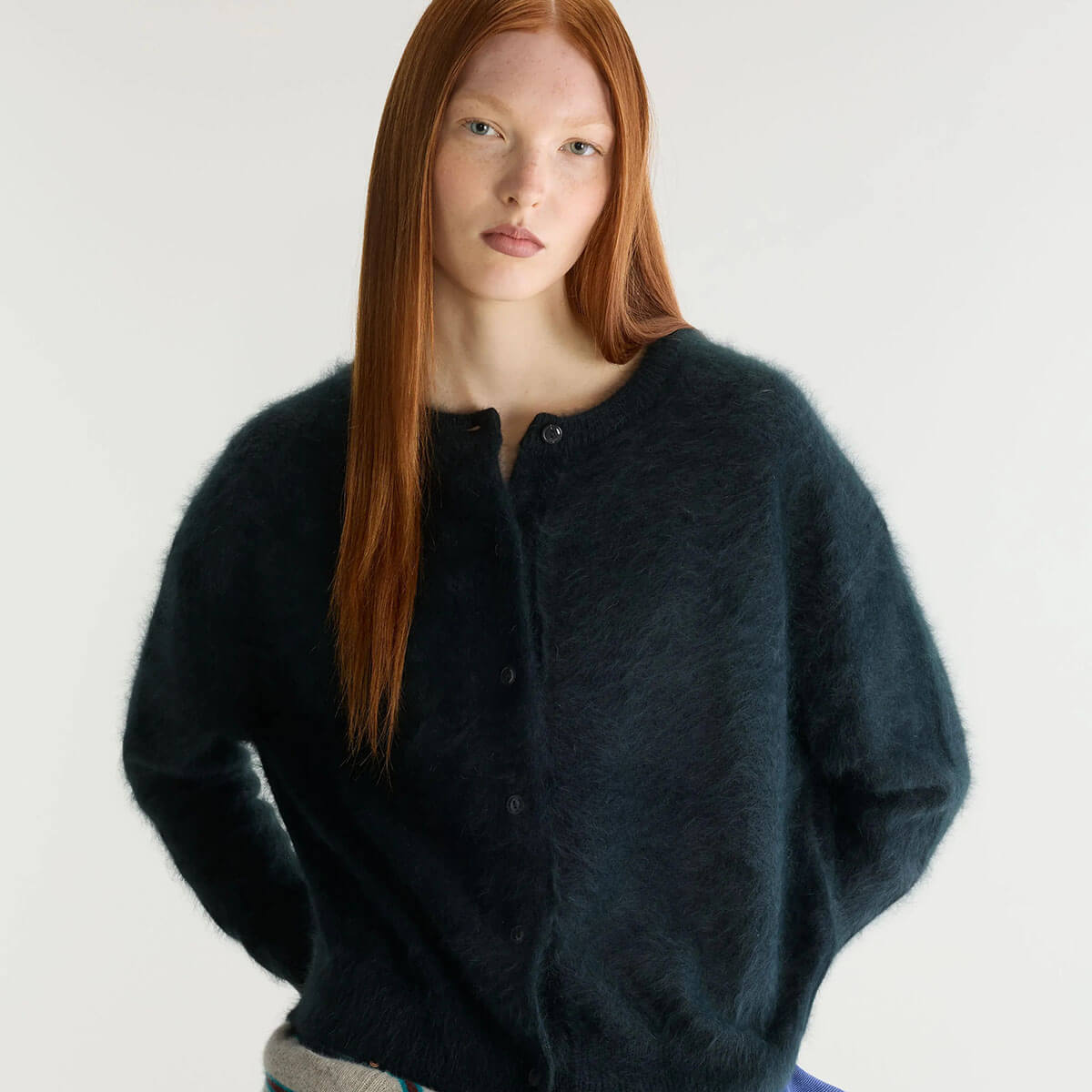 Danthan Cardigan in Jet Set by Bellerose