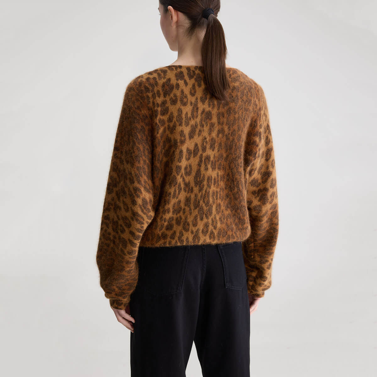 Dioal Relaxed Sweater in Leopard by Bellerose