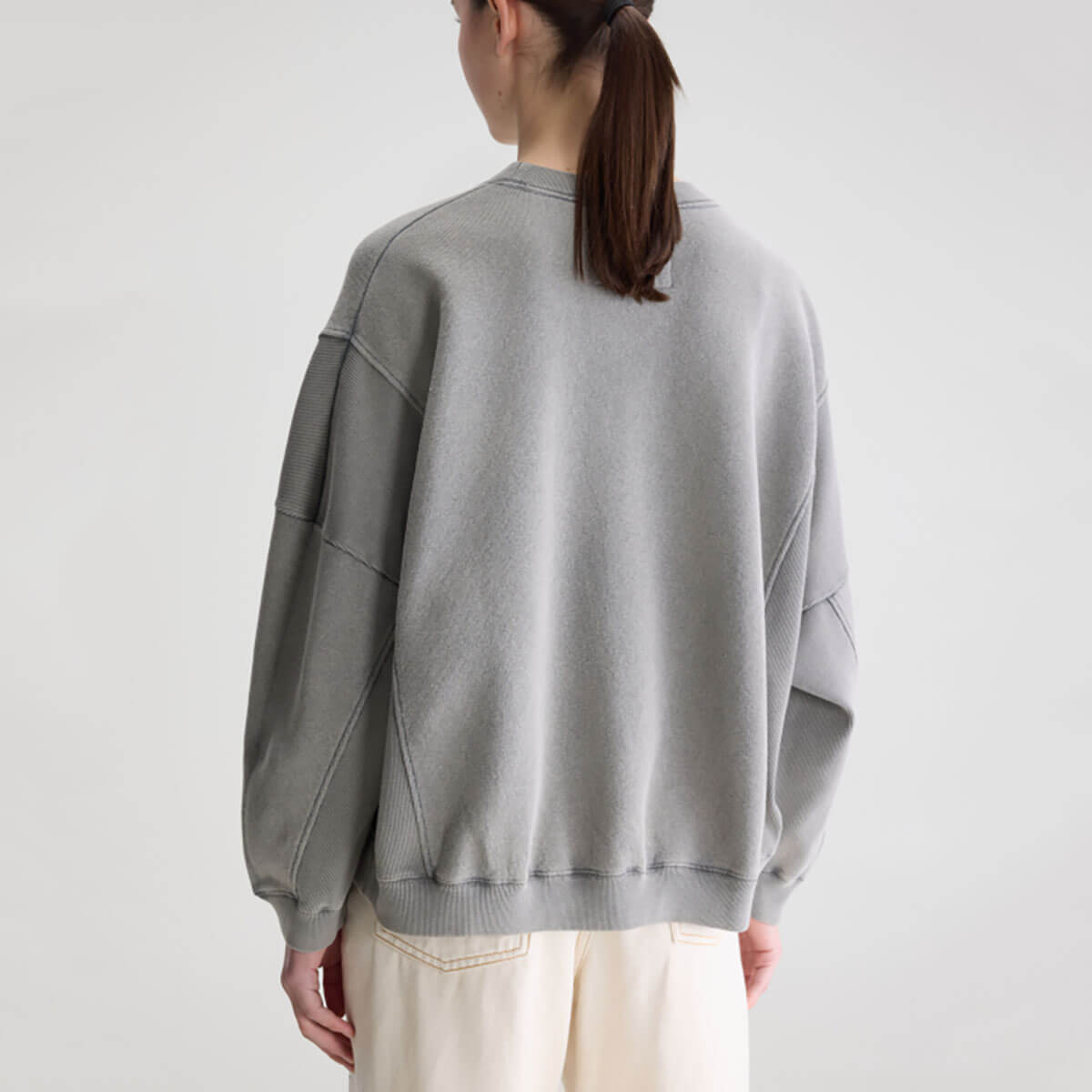 Flipos Oversized Crewneck Sweatshirt in Raf by Bellerose