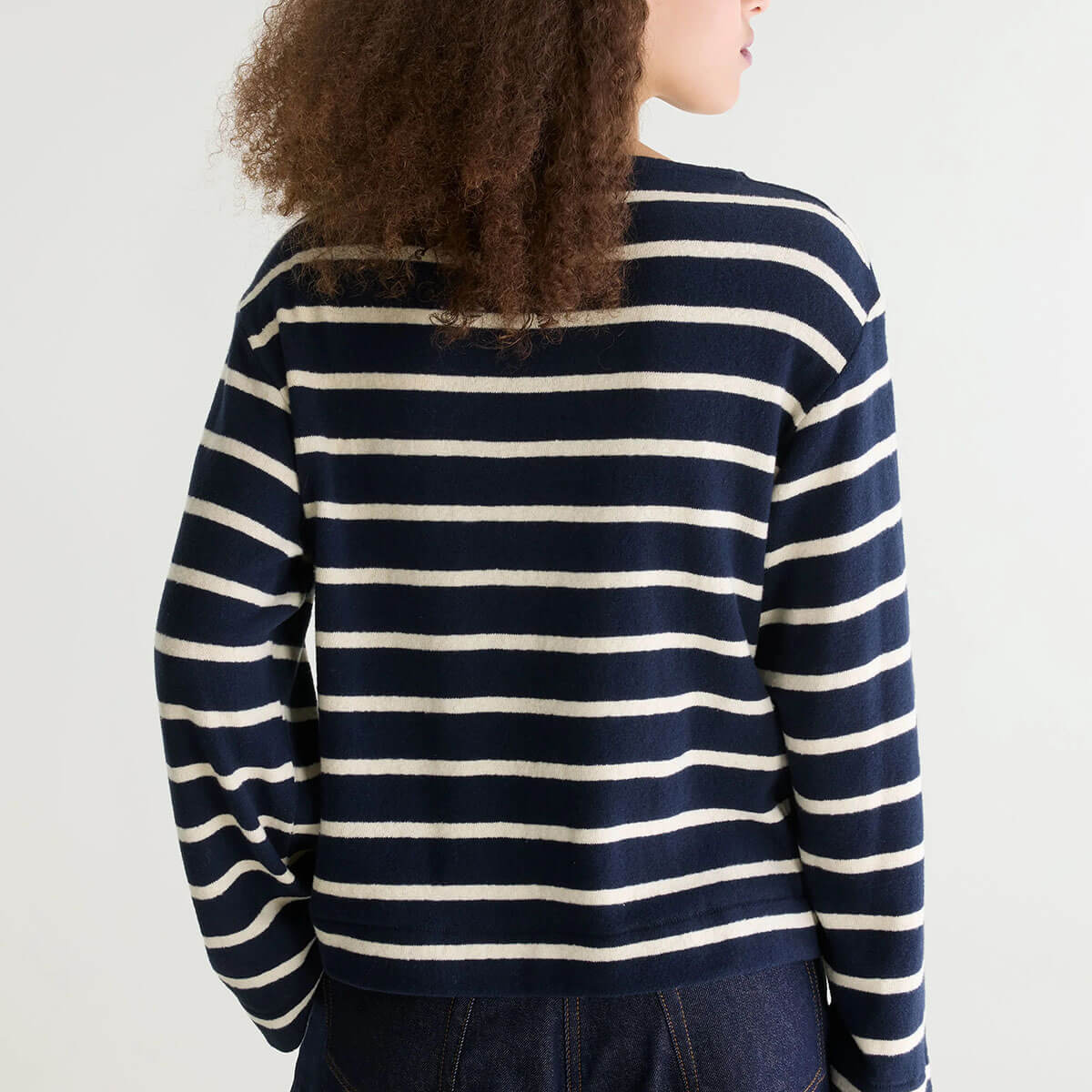 Fonsy T Shirt in Navy Stripe by Bellerose