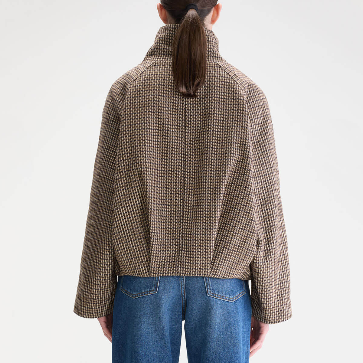Jackal Jacket in Brown Check by Bellerose