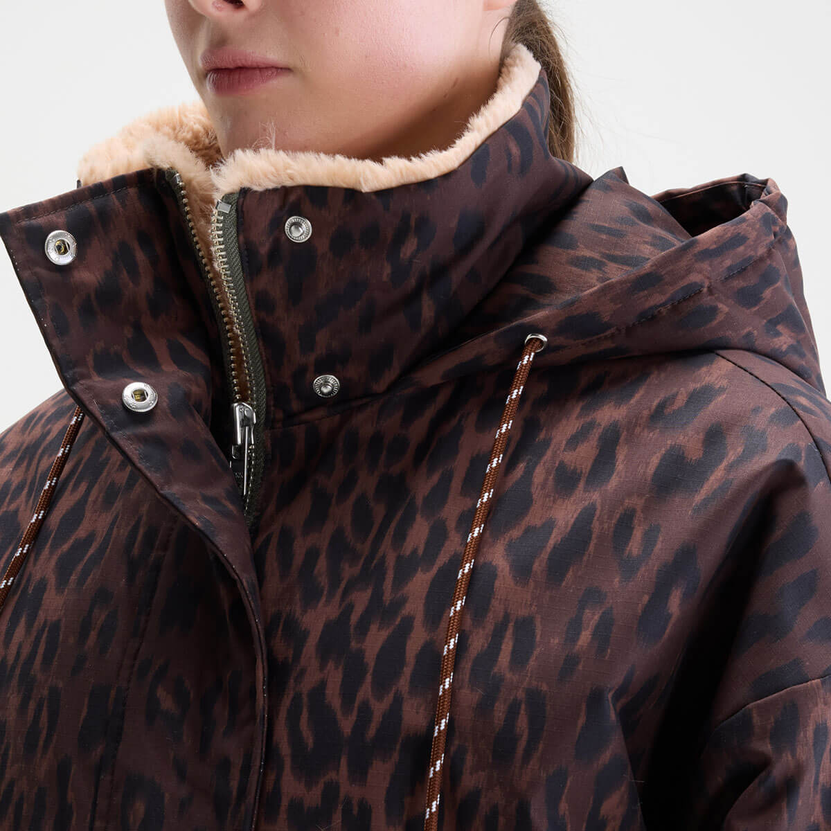Jade Coat in Leopard by Bellerose