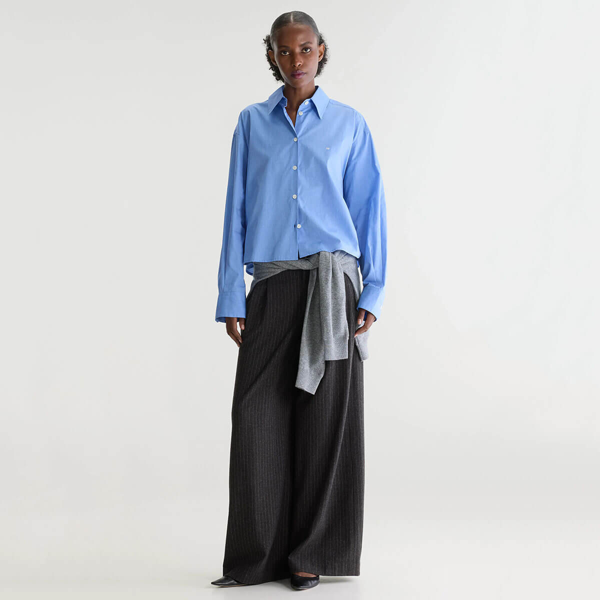 Java Poplin Shirt in Blue by Bellerose