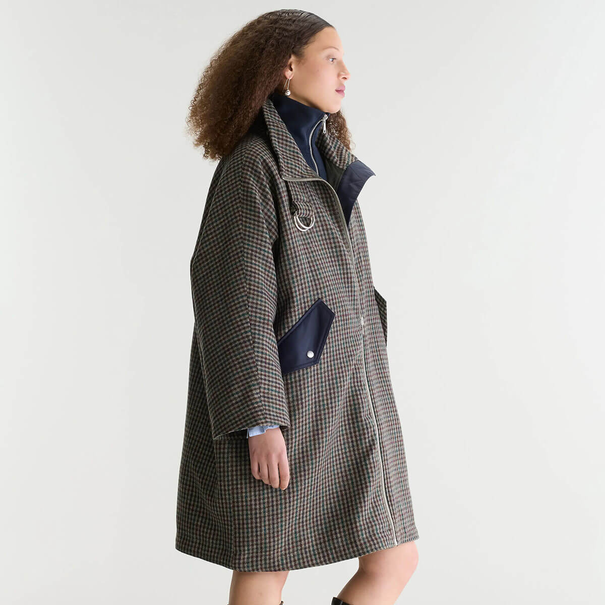 Juny Coat in Check by Bellerose
