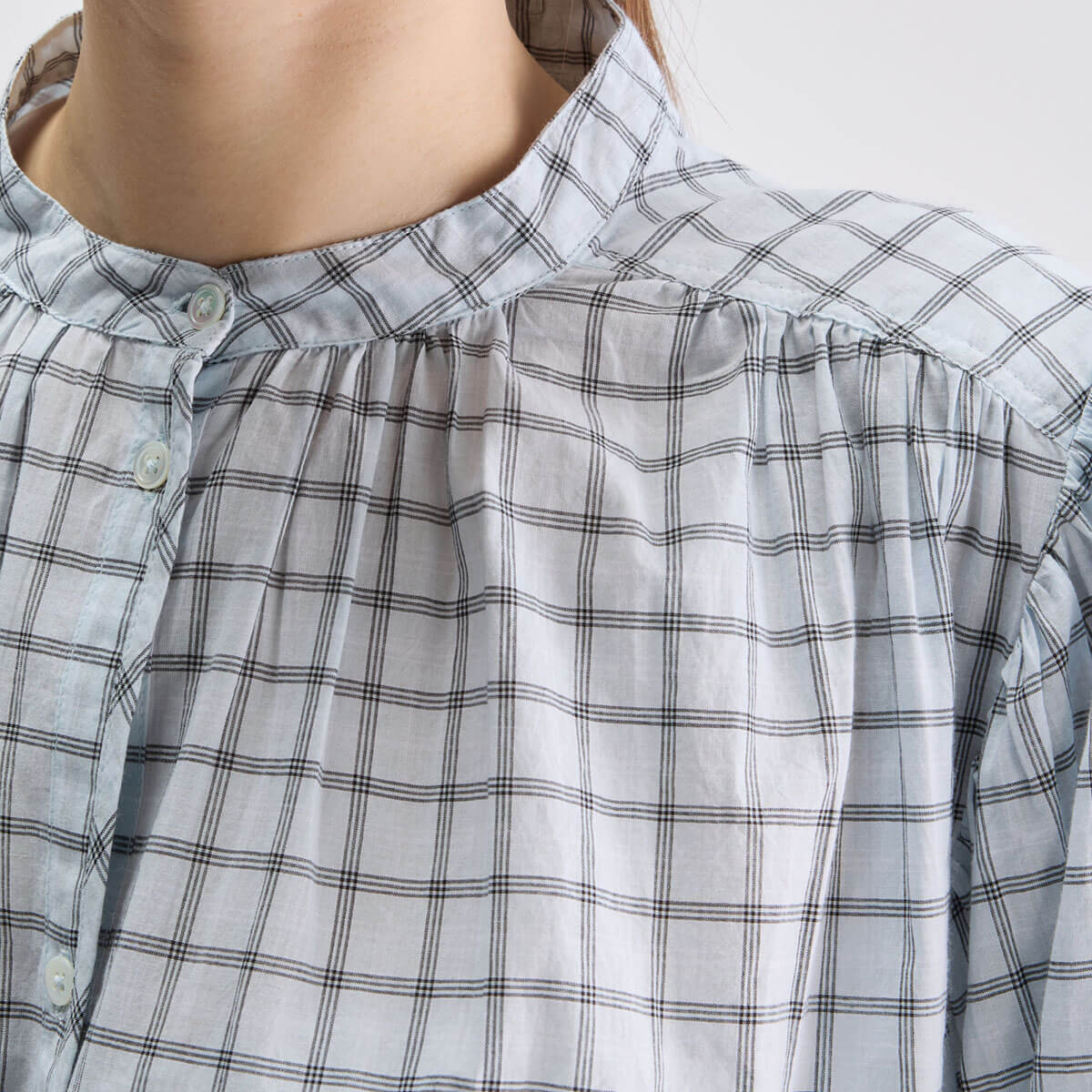 Cherry Checked Blouse by Bellerose