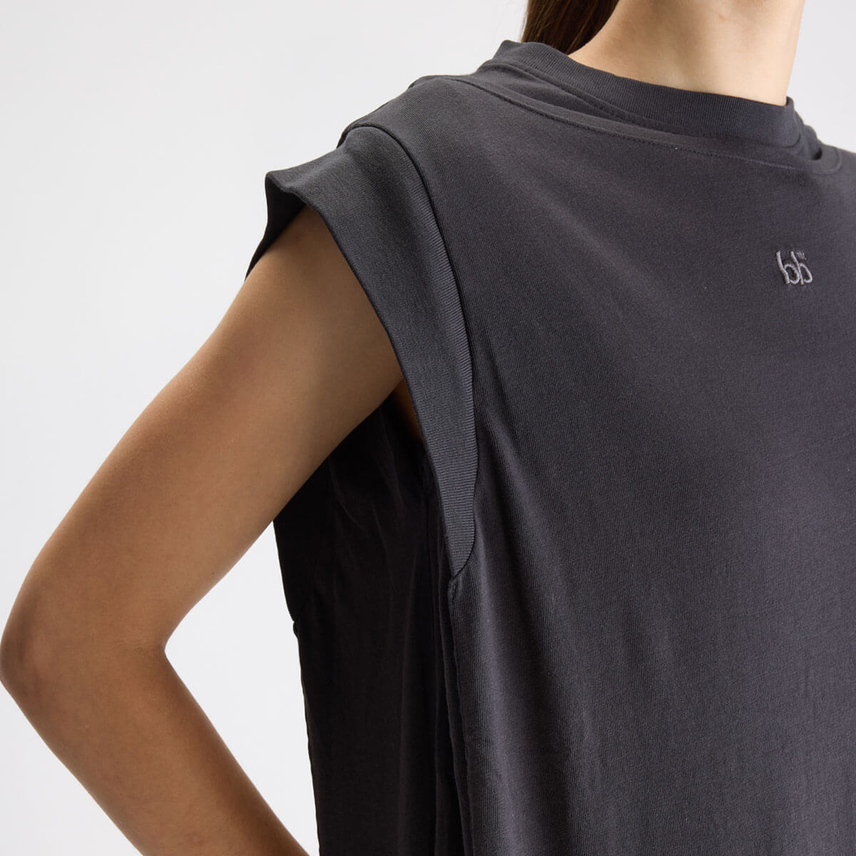 Cling Dress in Black Sand by Bellerose