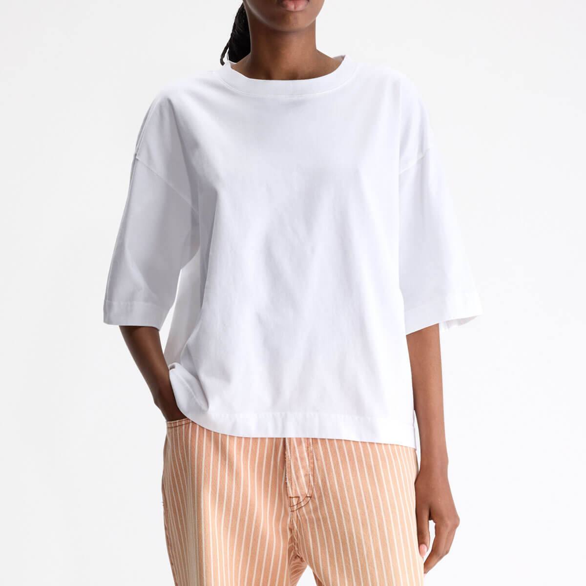 Fiore T-Shirt in White by Bellerose