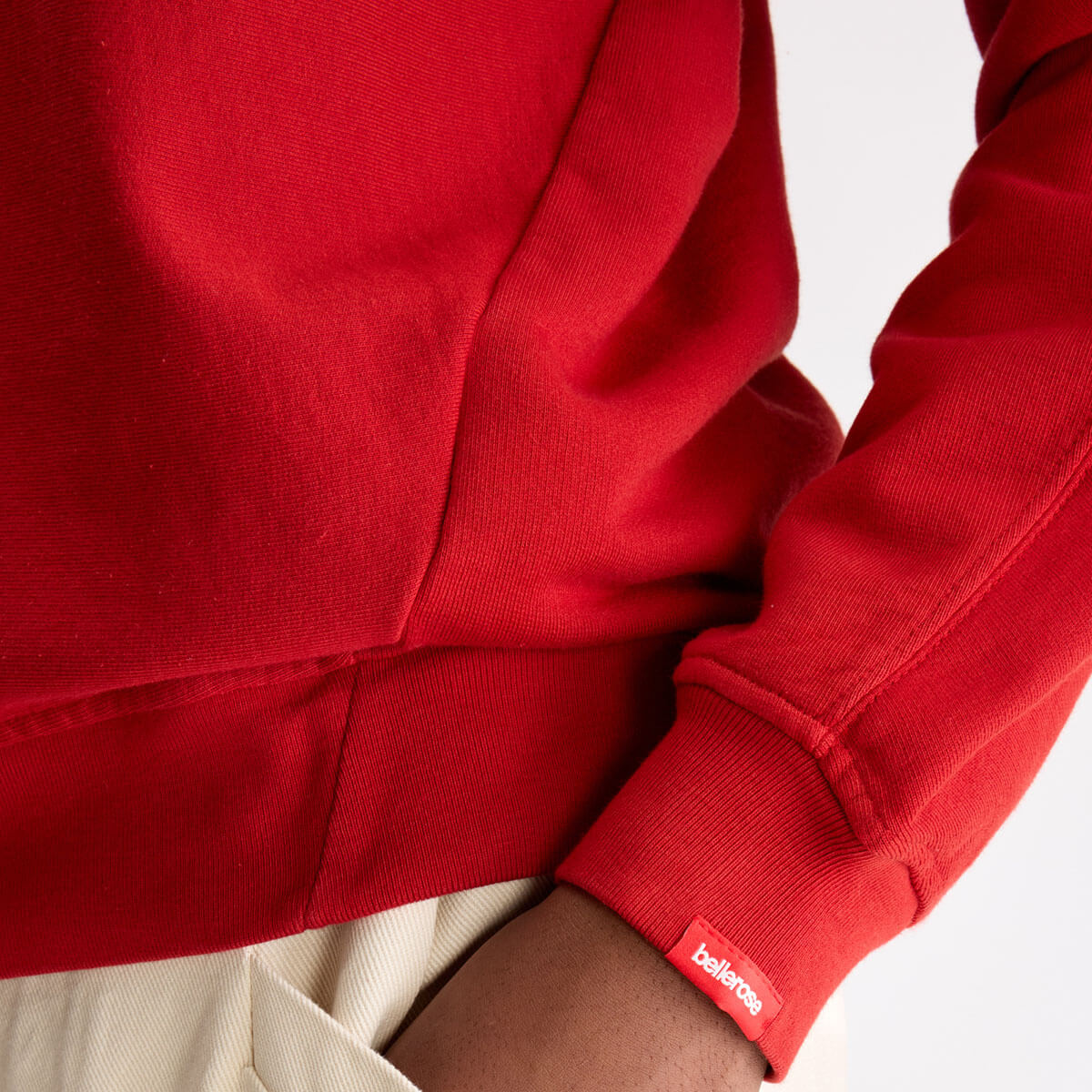 Fuego Sweatshirt in Ecarlate by Bellerose