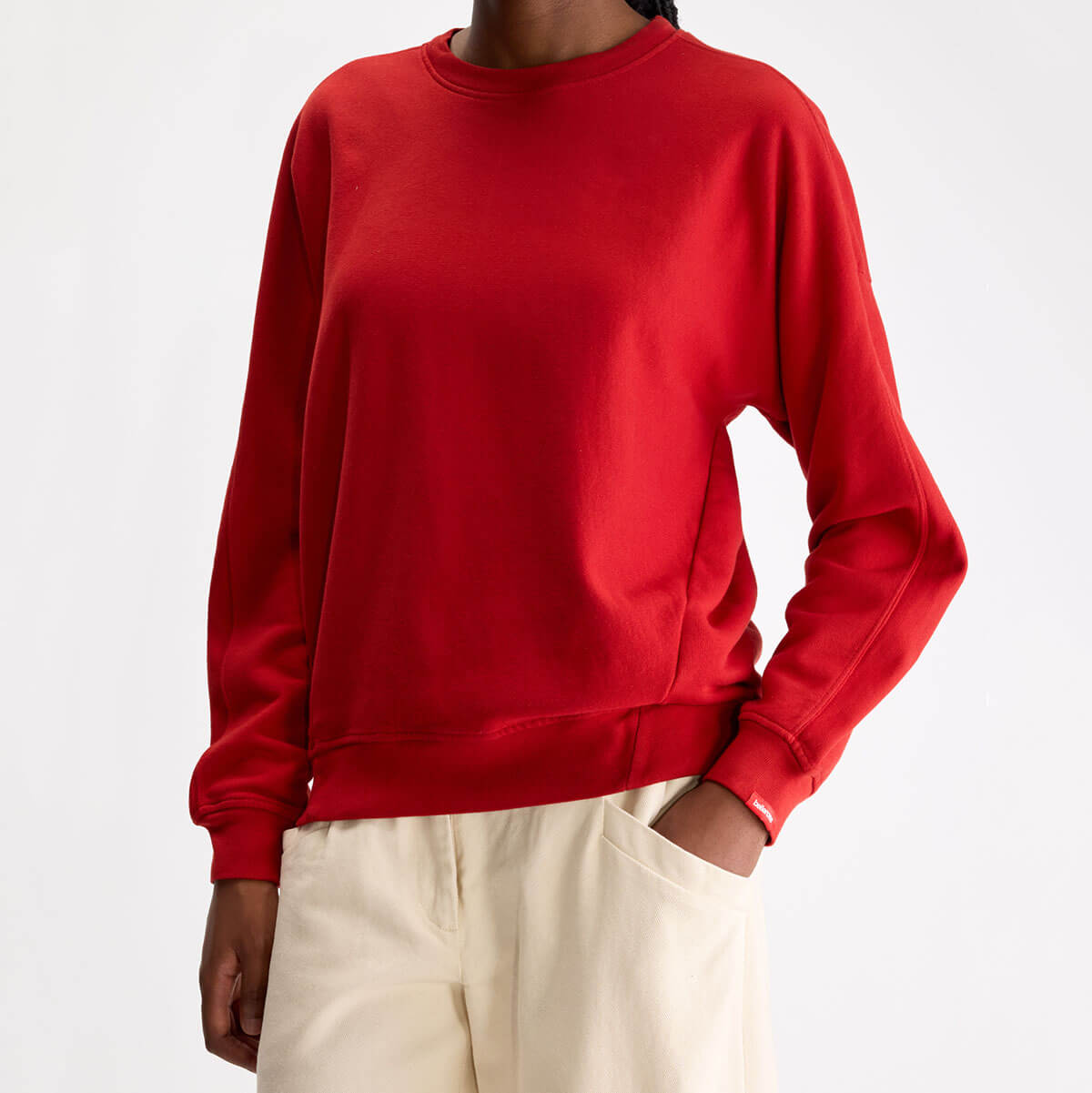 Fuego Sweatshirt in Ecarlate by Bellerose