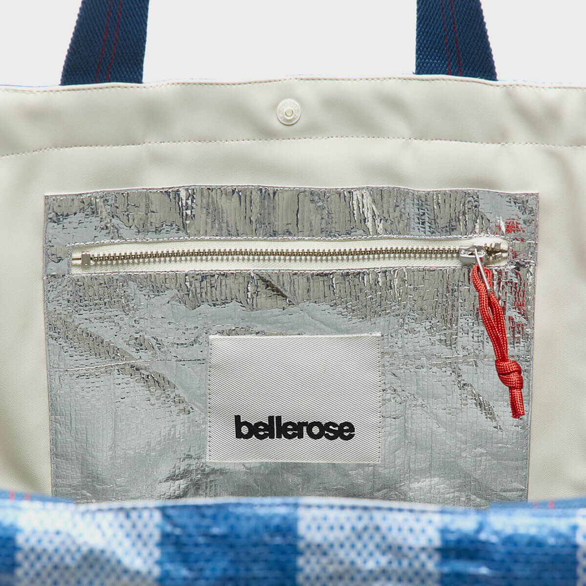 Hommie Bag in Blue Check by Bellerose