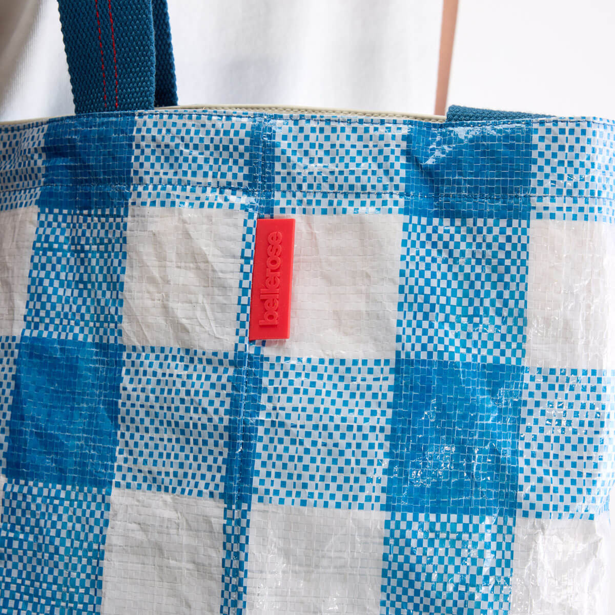 Hommie Bag in Blue Check by Bellerose