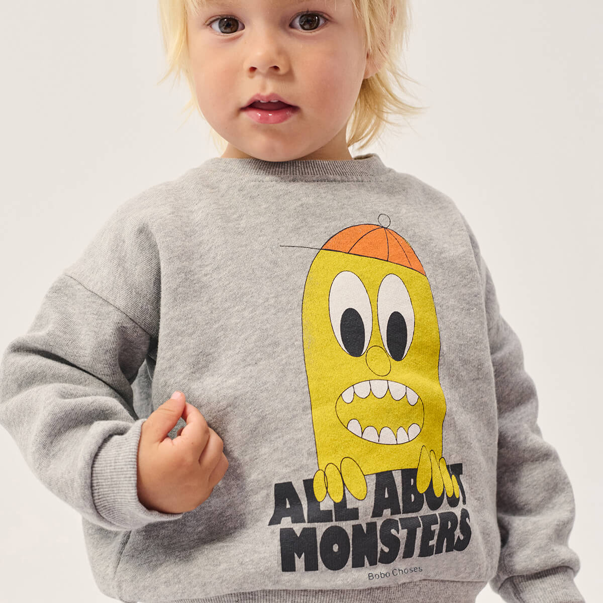 Bigtooth Lemon Baby Sweatshirt by Bobo Choses