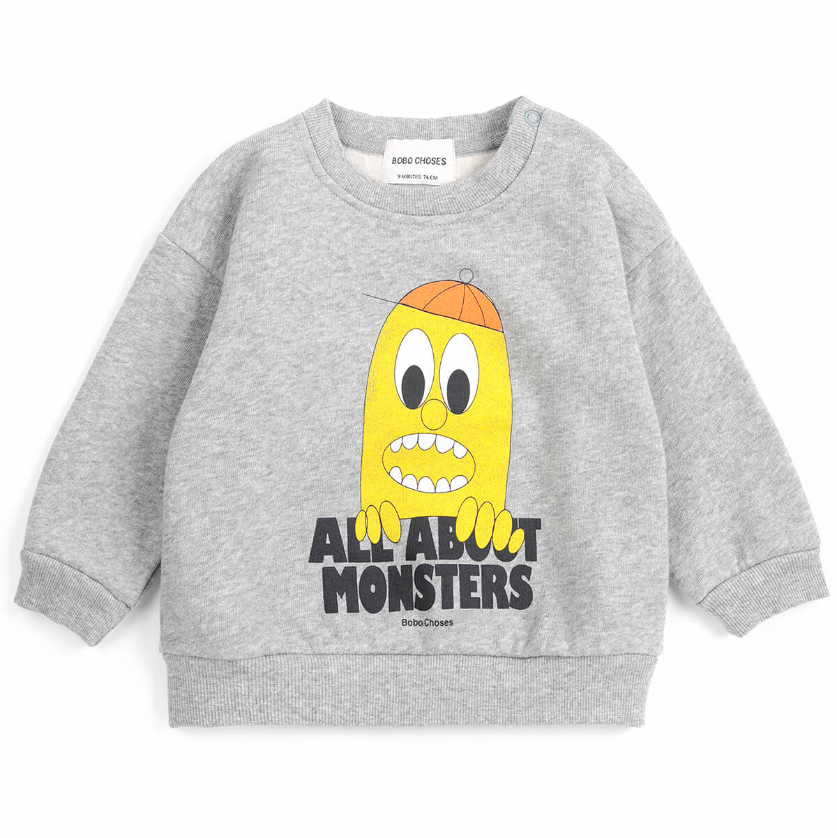 Bigtooth Lemon Baby Sweatshirt by Bobo Choses