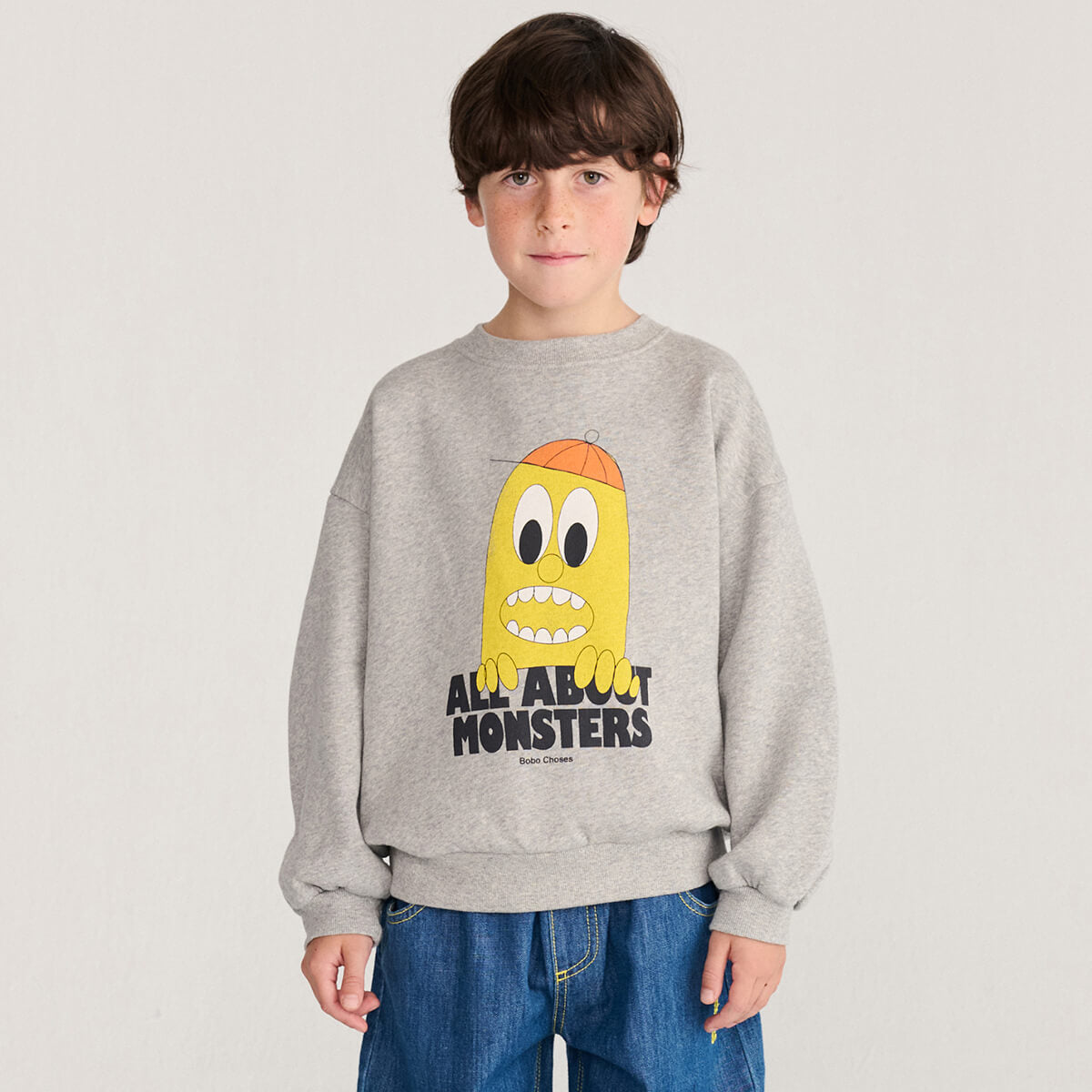 Bigtooth Lemon Sweatshirt by Bobo Choses